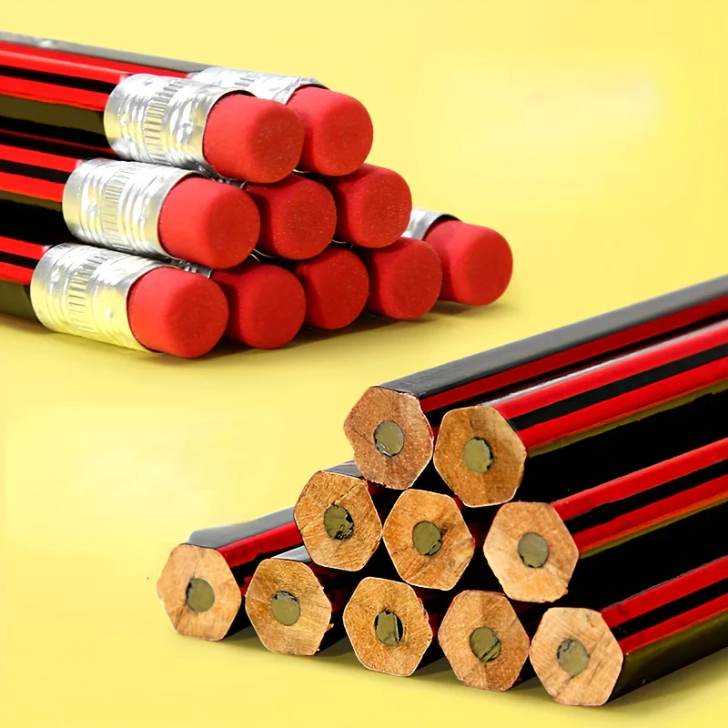 100pcs Premium HB Pencils with Erasers - Graphite Construction, Smooth 0.2mm Lead Core for Writing, Sketching & Drawing - Ideal for Students & Artists, School Supplies, Precision Tool, Highquality Material, Fine Liner Pencil, Creative Professionals